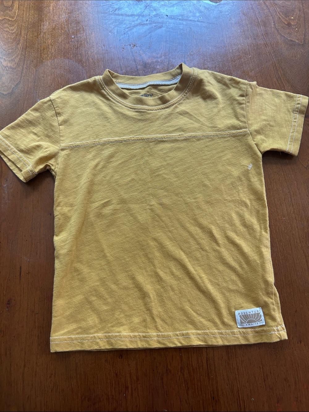Carter's Short Sleeve Tee in Mustard